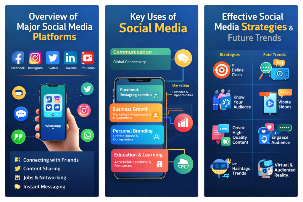 Social media platforms and strategies